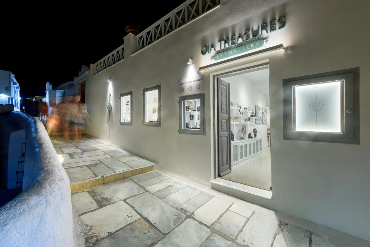 Oia Treasures Art Suites Exterior foto